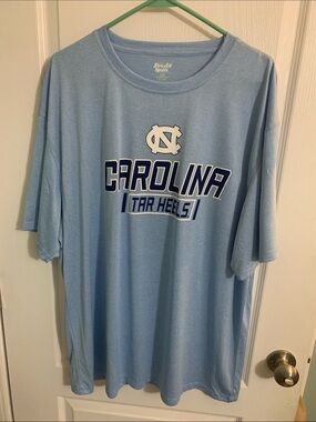 North Carolina Tar Heels Light Blue Graphic Tee